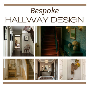 Bespoke Hallway & Staircase Interior Design Package I Custom Layout, Colour Scheme, Moodboard, Shopping List